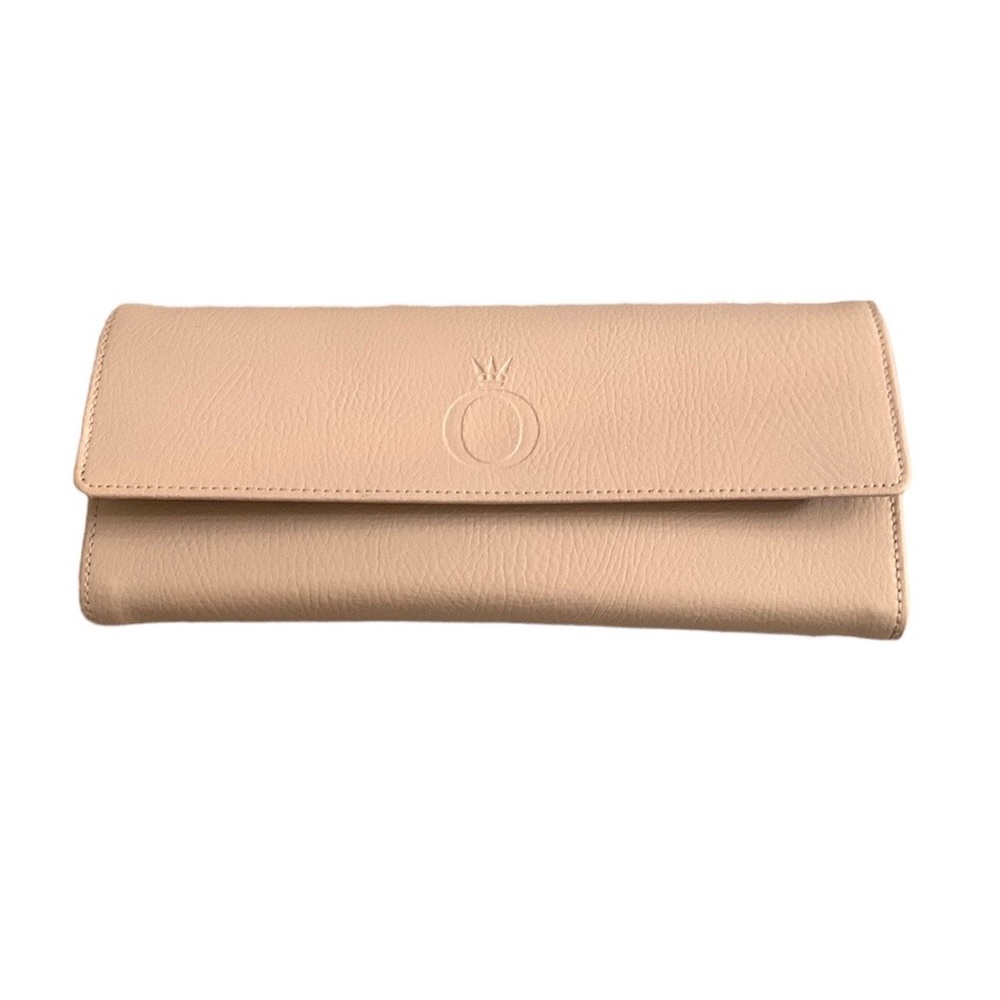 Pandora Jewelry Roll Travel Case Genuine Leather - NEW